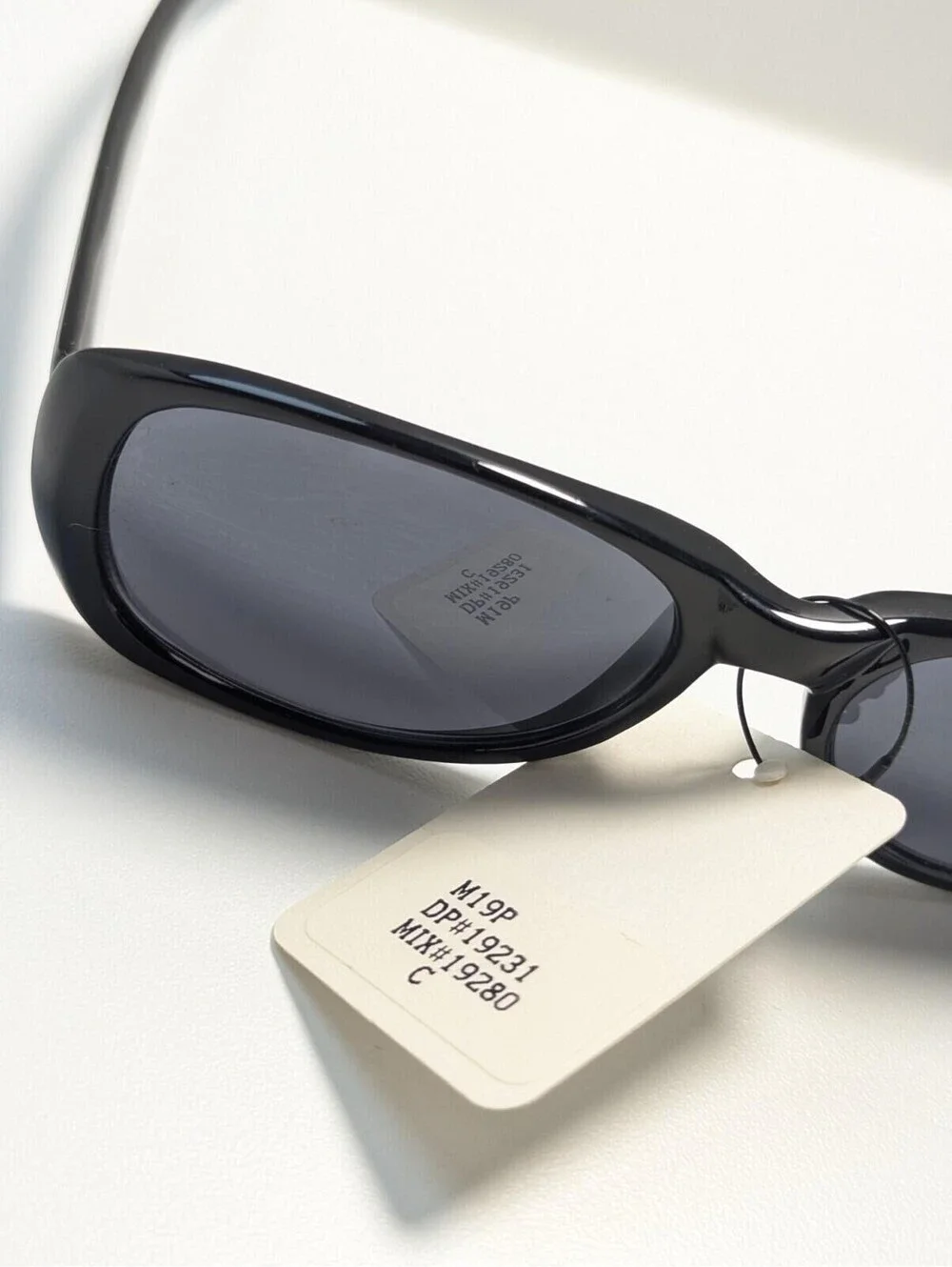 Personal Optics 19231 Black Plastic Frames Grey Lens Elegant Classy UV Protected